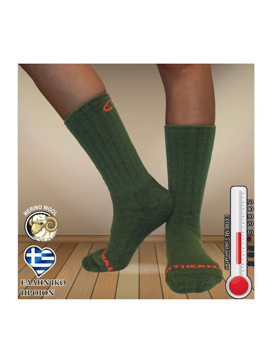 Dimi Socks Γυναικείες Ισοθερμικές Κάλτσες 1τεμ. Χακί - 4467