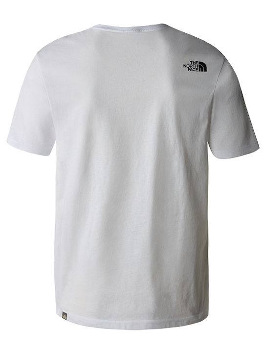 Mountain Line T-shirt Λευκό