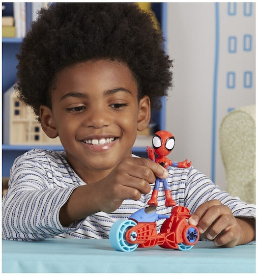 Action Figure Spidey And His Amazing Friends, with Motorcycle Spider-Man for 3+ years Years