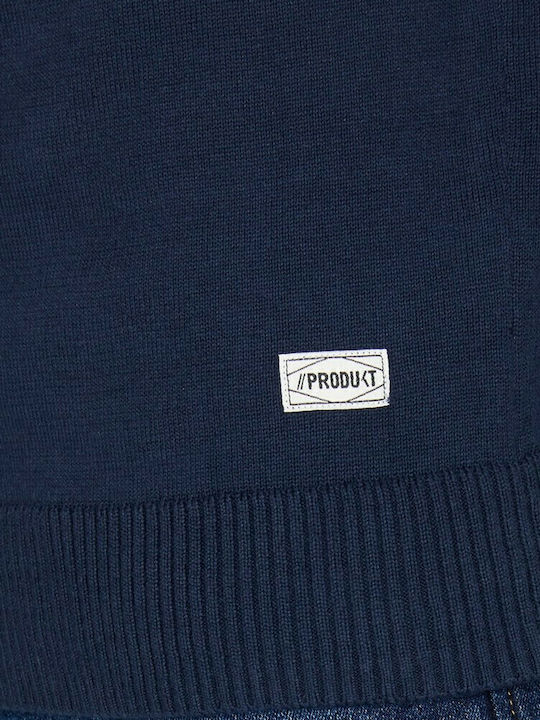 Long Sleeve Sweater Navy Blue