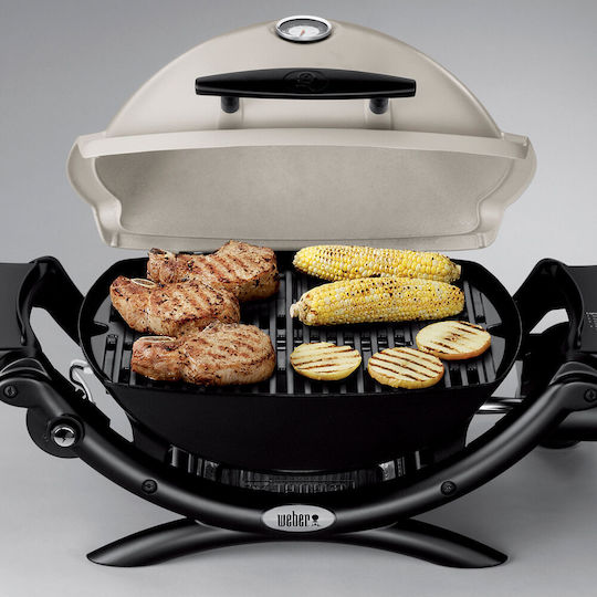 Weber Q1200 Φορητή Ψησταριά Υγραερίου Μαντεμένιας Σχάρας 43x32εκ. με 1 Εστία 2.49kW