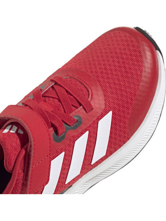 Runfalcon 3.0 El K Kids Sports Shoes Running with Hoop & Loop Closure Red