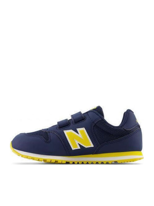 500 Kids Sneakers with Scratch Blauw
