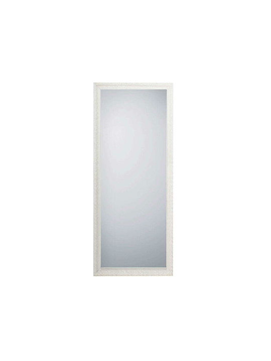 Mirrors & More Sonja Wall Mirror Full Length with White Wooden Frame 170x70cm 1pcs