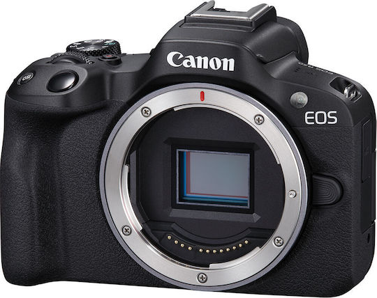 Canon EOS R50 Mirrorless Camera Kit (RF-S 18-45mm f/4.5-6.3 IS STM + RF-S 55-210mm f/5-7.1 IS STM) Black