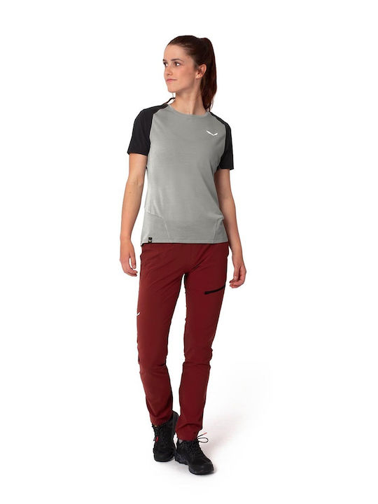 Salewa Pedroc 2 Femei Lung Pantaloni de drumeție Roșu