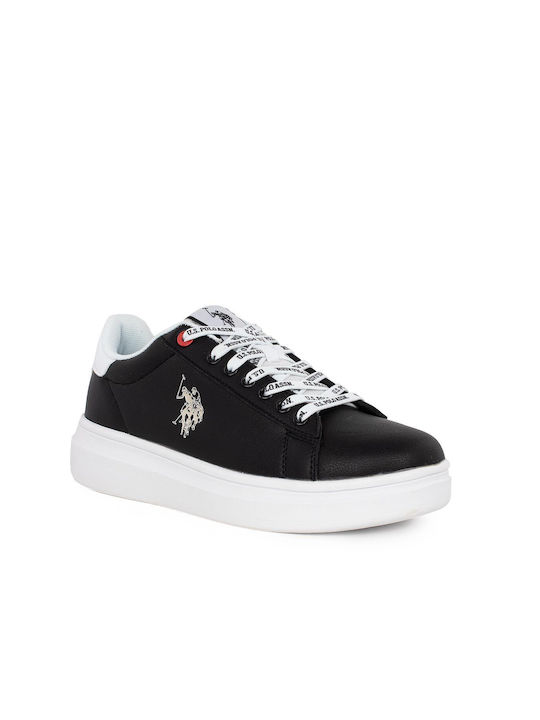 U.S. Polo Assn. Ανδρικά Sneakers Μαύρα