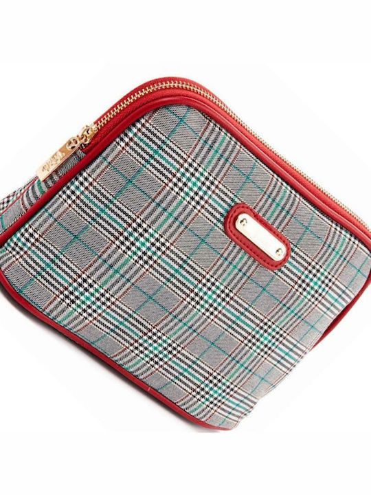 Verde Toiletry Bag in Red color 23cm