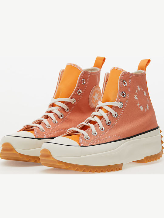 Run Star Hike Flatforms Boots Orange Haven Peach Dream Egret