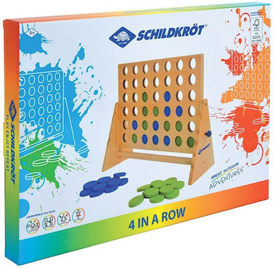 Schildkrot Board Game 4 in a Row for 2 Players 3+ Years (EN)