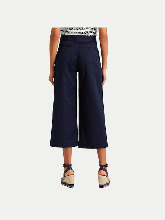 Ralph Lauren Femei Pantaloni culottes cu croială largă Albastru marin