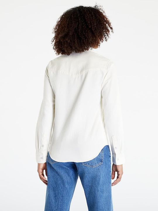 Essential Western Women's Monochrome Long Sleeve Shirt Beige