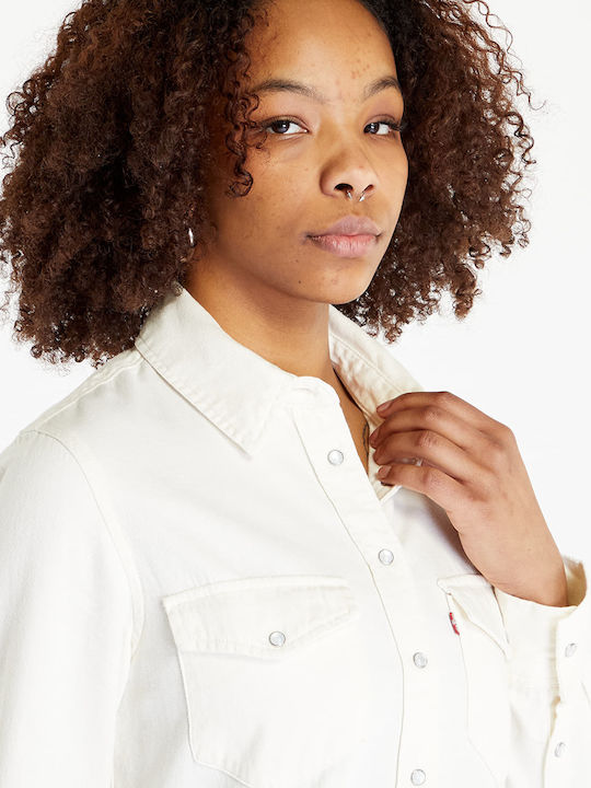 Essential Western Women's Monochrome Long Sleeve Shirt Beige