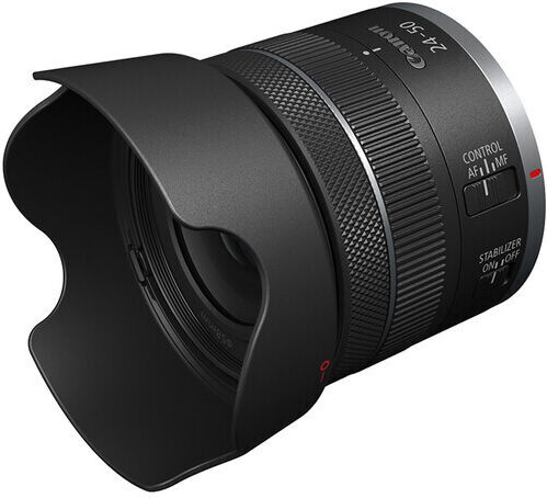 Canon Full Frame Φωτογραφικός Φακός 24-50mm F/4.5-6.3 IS STM Tele Zoom για Canon RF Mount Μαύρος