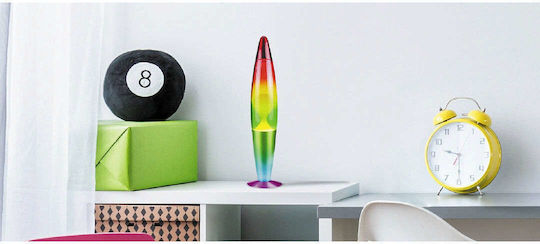 Rabalux Διακοσμητικό Φωτιστικό Lollipop E14 Lava Lamp 11x11x42εκ.