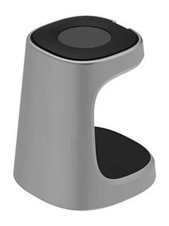 Samsung Smartwatch Charging Stand Stand Silber (Galaxy-Uhr)