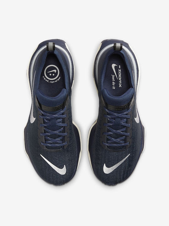 ZoomX Invincible Run Flyknit 3 Sport Shoes Running College Navy / Midnight Navy / Black / Metallic Silver