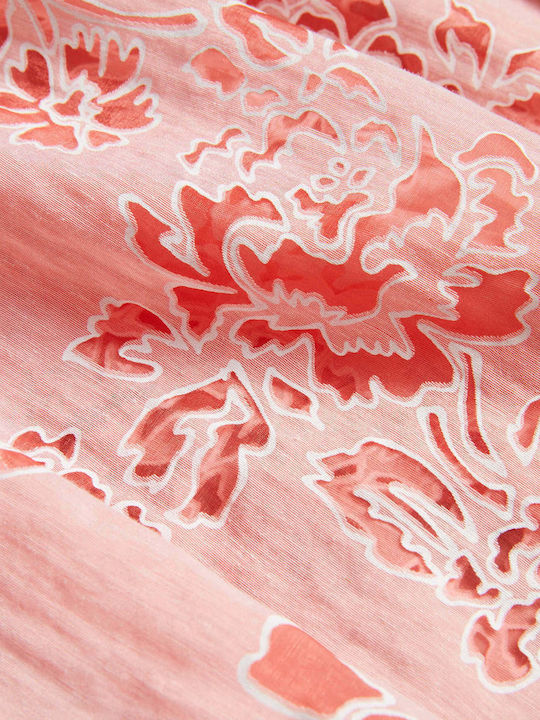 Summer Midi Dress for Wedding / Christening Pink