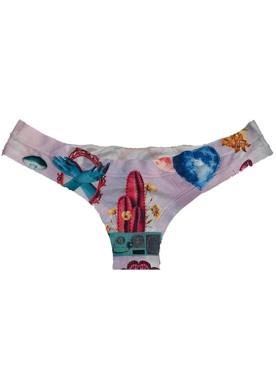 Underwear MEMEME Thong Art Music