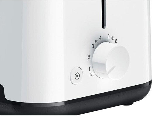 Braun HT 1010 Toaster 2 Slots 900W White