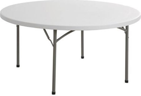 Tisch Zusammenklappbar Blow-R Weiß 181x181x74cm