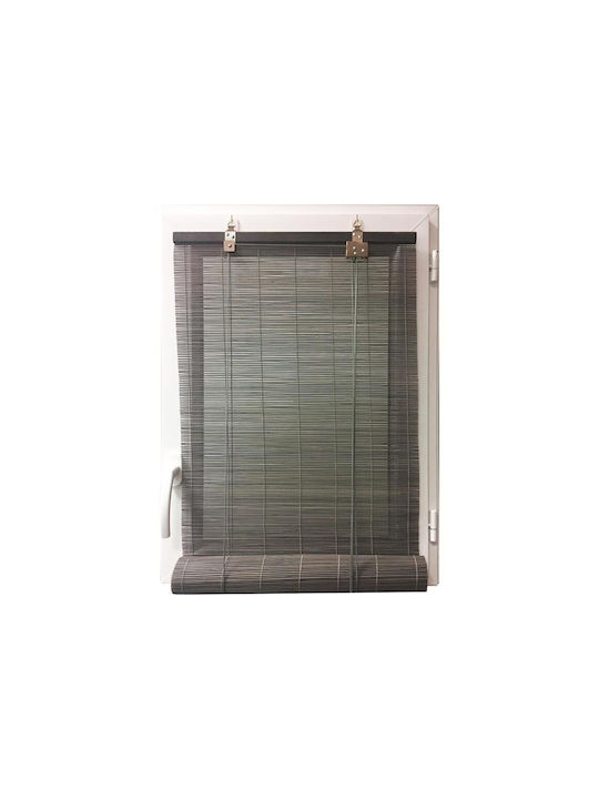 Stor de Umbrire Bambus Maro închis L150xH180buc
