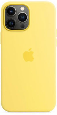 Apple Silicone Case With MagSafe Lemon Zest (iPhone 13 Pro Max)
