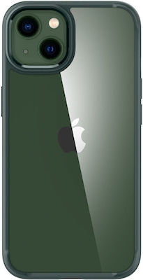Spigen Ultra Hybrid Coperta din spate Plastic / Silicon Midnight Green (iPhone 13) ACS04562