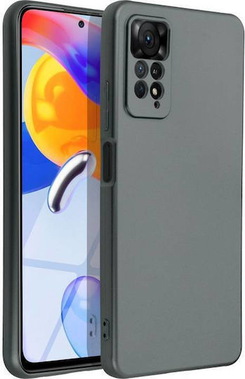 Forcell Metallic Back Cover Silicone Gray (Redmi Note 11 Pro)