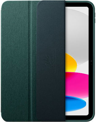Spigen Urban Fit Флип капак Синтетичен Midnight Green (iPad 2022 10.9'' - iPad 2022 10.9 инча / iPad Air 2020/2022 - Айпад Еър 2020/2022 г) ACS05308