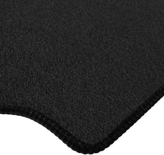 Set of Front and Rear Mats 4pcs for Opel Corsa C Black