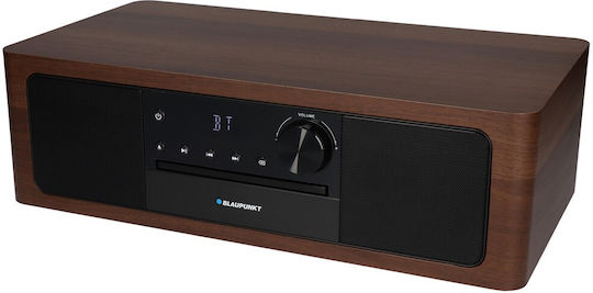 Blaupunkt Ηχοσύστημα 2.0 MS22BT 50W με CD Player και Bluetooth Μαύρο