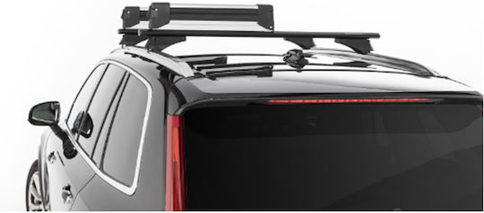 Menabo Yelo 4 Ns Car Ski Mounts 60cm Suitable for 4 Ski Pairs or 2 Snowboards