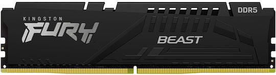 Kingston Fury Beast 64GB DDR5 RAM with 2 Modules (2x32GB) and 6000 Speed for Desktop