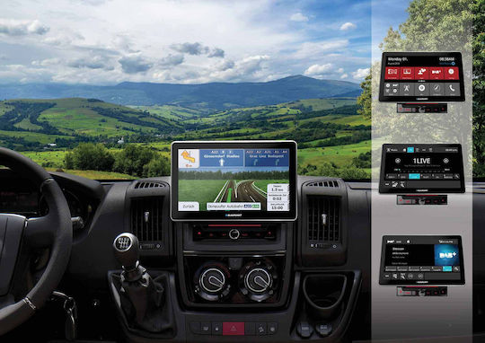 Blaupunkt Ηχοσύστημα Αυτοκινήτου για Honda Jazz (Bluetooth/USB/WiFi/GPS/Apple-Carplay/Android-Auto) με Οθόνη Αφής 10.1"