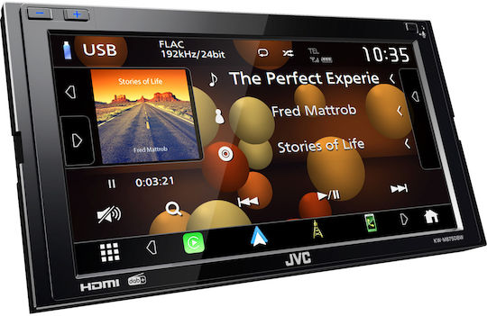 JVC Car Audio System 2DIN (Bluetooth/USB) with Touch Screen 6.8"