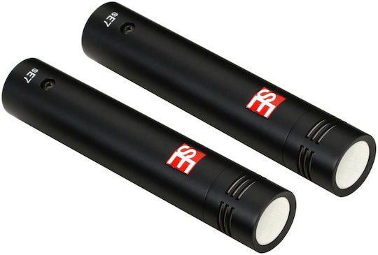 SE Electronics sE7 Condenser (Small Diaphragm) Microphone XLR Shock Mounted for Studio Pair