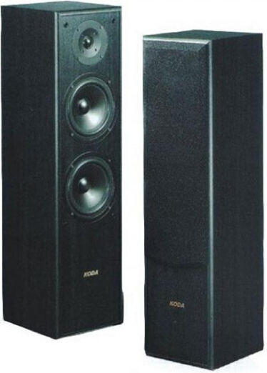 REACT AV-988F Hi-Fi Lautsprecher Boden 120W 2.5 Anzahl von Fahrern B22xT21.3xH83.6cm. Schwarz