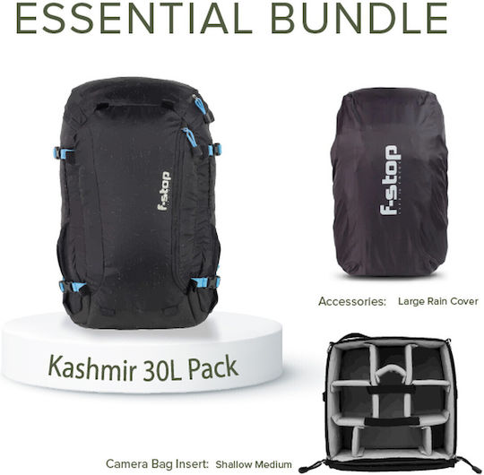 F-Stop Kashmir UL 30L Essentials Bundle Camera Backpack Black