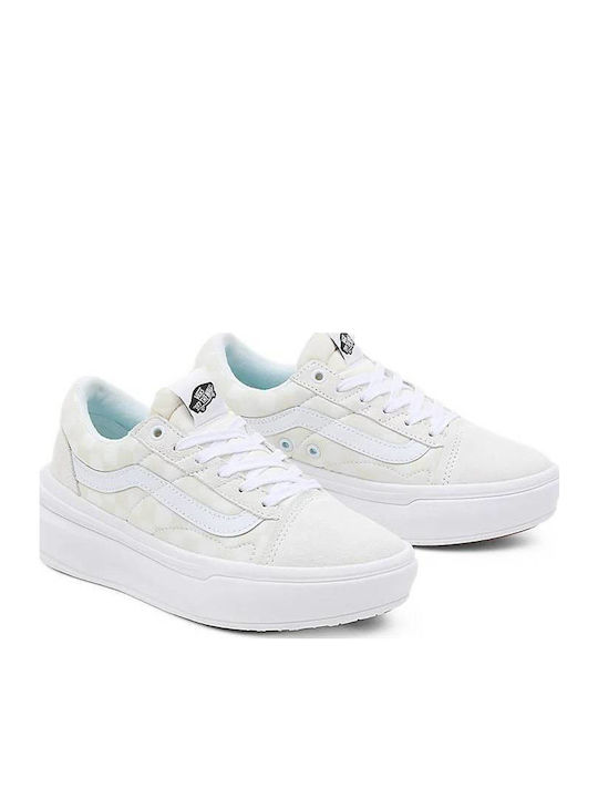 Vans Checkerboard Old Skool Overt CC Sneakers White