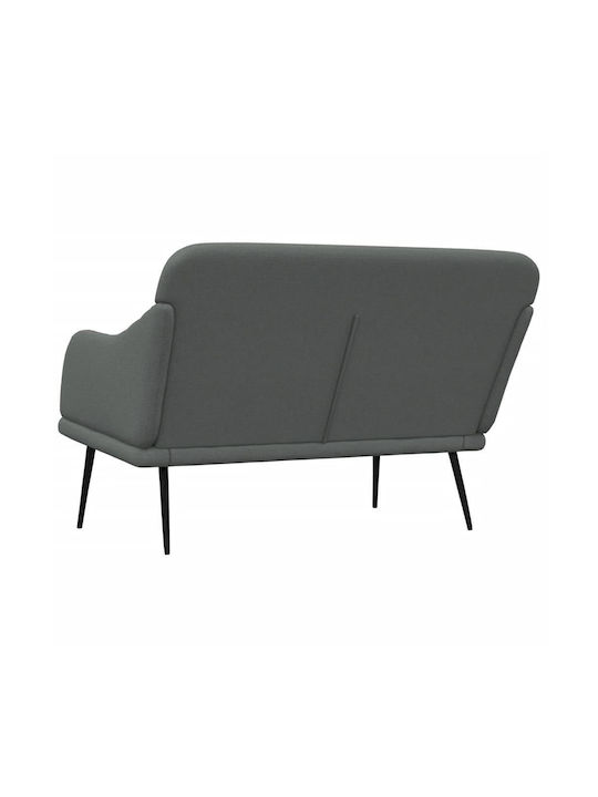 Canapea Cu Două Locuri Gri Închis 110x76x80cm