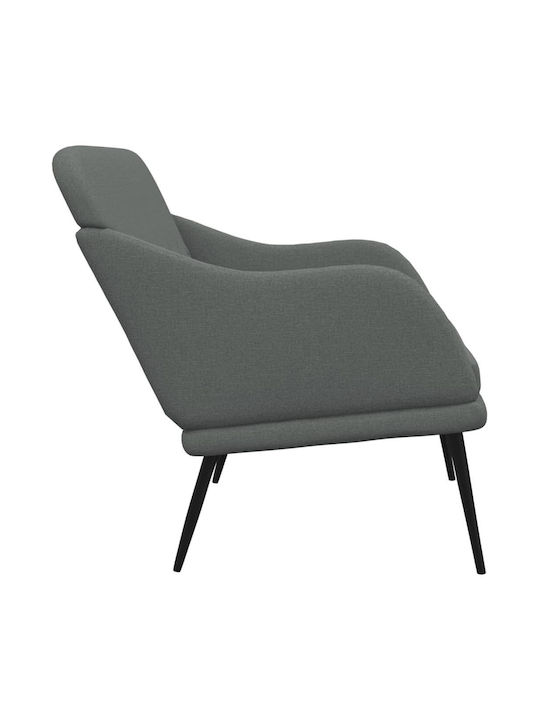 Canapea Cu Două Locuri Gri Închis 110x76x80cm