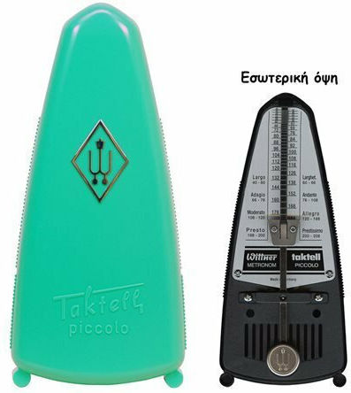 Wittner Metronom Piccolo 830 in Grün Farbe