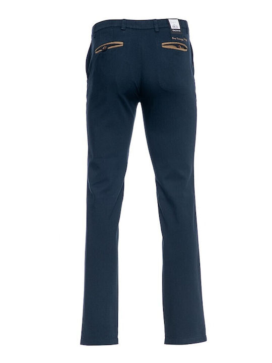 Guy Laroche Ανδρικό Παντελόνι Chino Navy Μπλε