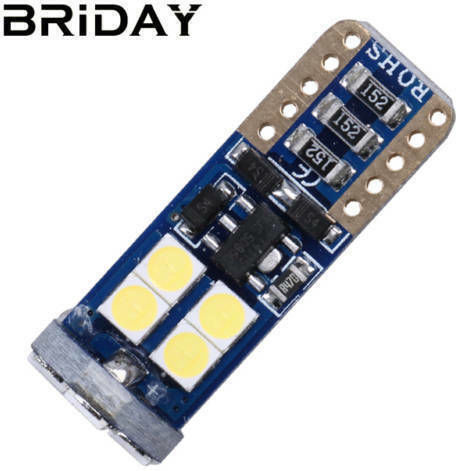 LM Digital Λάμπες Αυτοκινήτου T10 Canbus LED 6500K Ψυχρό Λευκό 12V / 10-30V 6W 2τμχ