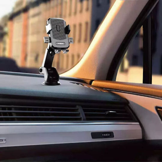 Moxom Car Mobile Mount with Adjustable Hooks Black