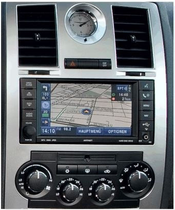 DIN Fascia Panels 2 Din for Chrysler 300C Dodge Caliber Jaguar XK Jeep Commander / Compass / Patriot / Wrangler 2005-2010