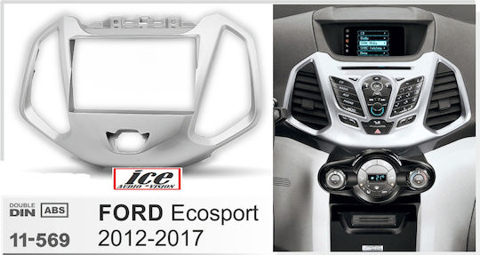 Πρόσοψη 2 Din για Ford EcoSport 2012-2017