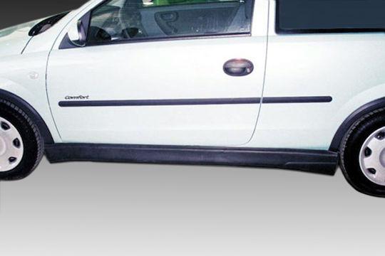 Motordrome Türschweller Auto Seitwärts Kompatibel mit Opel Corsa C 2000-2006