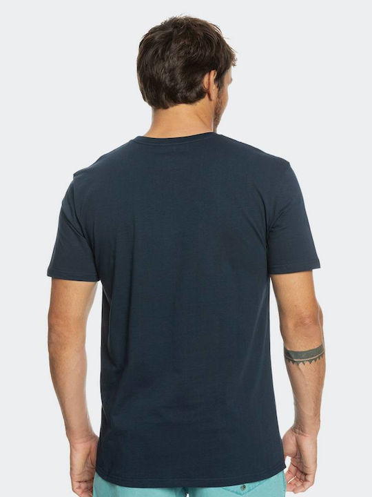 Quiksilver Men's Short Sleeve T-shirt Navy Blue